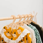 Pack of 10 Kid's Wooden Hangers - SJB-DIAMOND ELITES