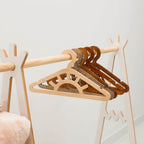 Pack of 10 Kid's Wooden Hangers - SJB-DIAMOND ELITES