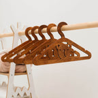 Pack of 10 Kid's Wooden Hangers - SJB-DIAMOND ELITES