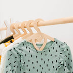 Pack of 10 Kid's Wooden Hangers - SJB-DIAMOND ELITES