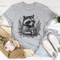 Racoon Tee Peachy Sunday