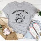 Rage Consumes Me Tee Peachy Sunday