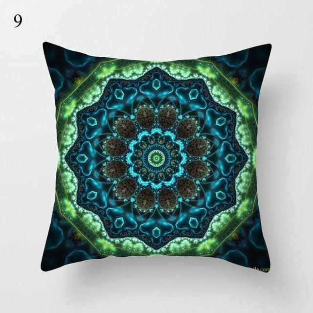Rainbow Pillowcase Colorful Pillow Covers Cushion Cover Rainbow Throw Pillow Case Cushion Covers Abstract Swirl Rainbow Blue Green Red Bright Colors Wave Blend Throw Pillow Covers Stevvex