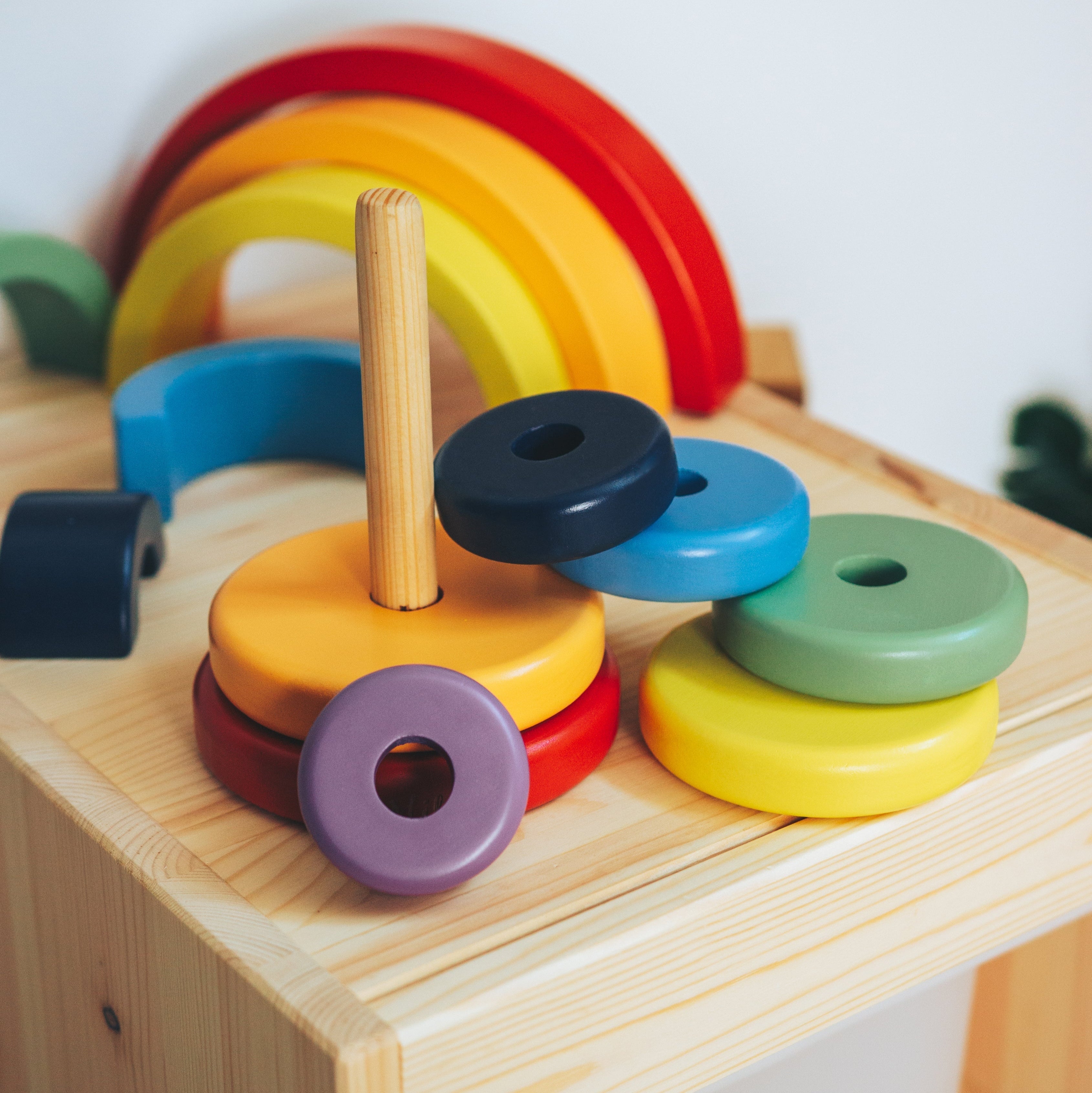 Rainbow Ring Stacker - SJB-DIAMOND ELITES