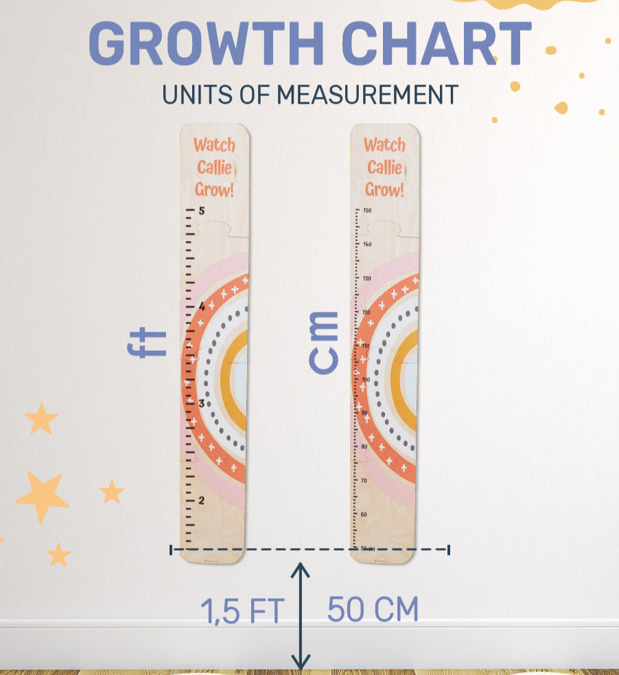 Rainbow Growth Chart - SJB-DIAMOND ELITES