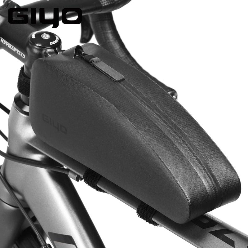 Rainproof Bicycle Bag Front Frame Bike Tube Bag Mountain Road Bike Triangle Bags Panniers Cycling Carrier Bag For Bicycle Bike Top Tube Bag Bicycle Front Frame Bag Waterproof Bike Pouch Pack Bike Phone Bag Cycling Accessories Pouch For Mountain Road Bike Stevvex