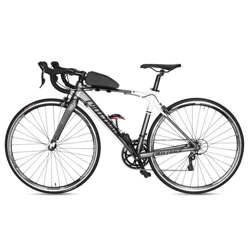 Rainproof Bicycle Bag Front Frame Bike Tube Bag Mountain Road Bike Triangle Bags Panniers Cycling Carrier Bag For Bicycle Bike Top Tube Bag Bicycle Front Frame Bag Waterproof Bike Pouch Pack Bike Phone Bag Cycling Accessories Pouch For Mountain Road Bike Stevvex