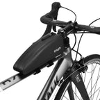 Rainproof Bicycle Bag Front Frame Bike Tube Bag Mountain Road Bike Triangle Bags Panniers Cycling Carrier Bag For Bicycle Bike Top Tube Bag Bicycle Front Frame Bag Waterproof Bike Pouch Pack Bike Phone Bag Cycling Accessories Pouch For Mountain Road Bike Stevvex