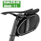 Rainproof Bicycle Bag Shock Proof Bike Bag For Reflective Large Capacity Seat Bike Bag Accessories Bag Seat Bag Bike Bag Under Seat Bicycle Bag Cycling Accessories Storage Pouch Bike For Mountain Road Bike Stevvex