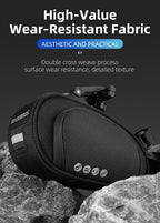 Rainproof Bicycle Bag Shock Proof Bike Bag For Reflective Large Capacity Seat Bike Bag Accessories Bag Seat Bag Bike Bag Under Seat Bicycle Bag Cycling Accessories Storage Pouch Bike For Mountain Road Bike Stevvex