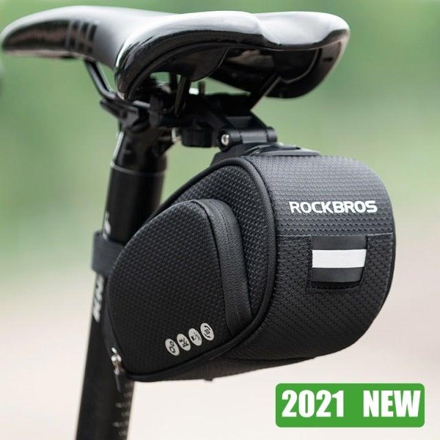 Rainproof Bicycle Bag Shock Proof Bike Bag For Reflective Large Capacity Seat Bike Bag Accessories Bag Seat Bag Bike Bag Under Seat Bicycle Bag Cycling Accessories Storage Pouch Bike For Mountain Road Bike Stevvex