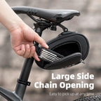 Rainproof Bicycle Bag Shock Proof Bike Bag For Reflective Large Capacity Seat Bike Bag Accessories Bag Seat Bag Bike Bag Under Seat Bicycle Bag Cycling Accessories Storage Pouch Bike For Mountain Road Bike Stevvex