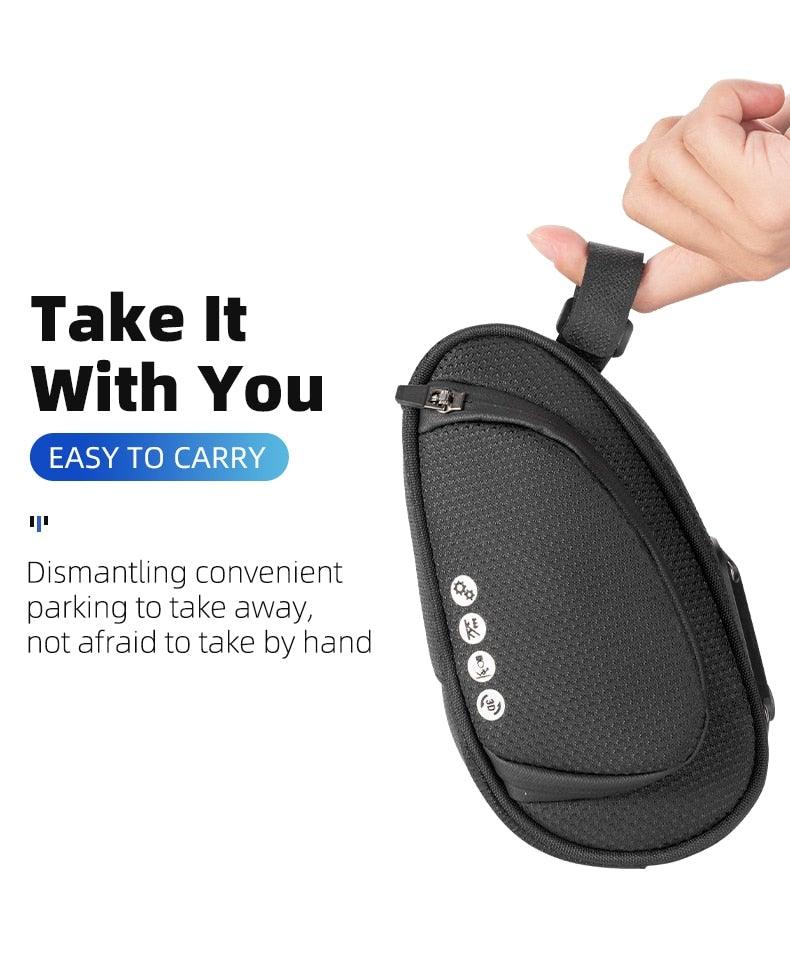 Rainproof Bicycle Bag Shock Proof Bike Bag For Reflective Large Capacity Seat Bike Bag Accessories Bag Seat Bag Bike Bag Under Seat Bicycle Bag Cycling Accessories Storage Pouch Bike For Mountain Road Bike Stevvex