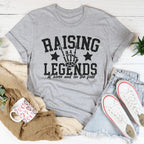 Raising Legends At Home And On The Field Tee Peachy Sunday