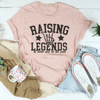Raising Legends At Home And On The Field Tee Peachy Sunday