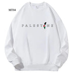 Ramadan Keffiyeh Customizable Sweatshirt for Adults – High-Quality, No-Hood Design (MTC003)