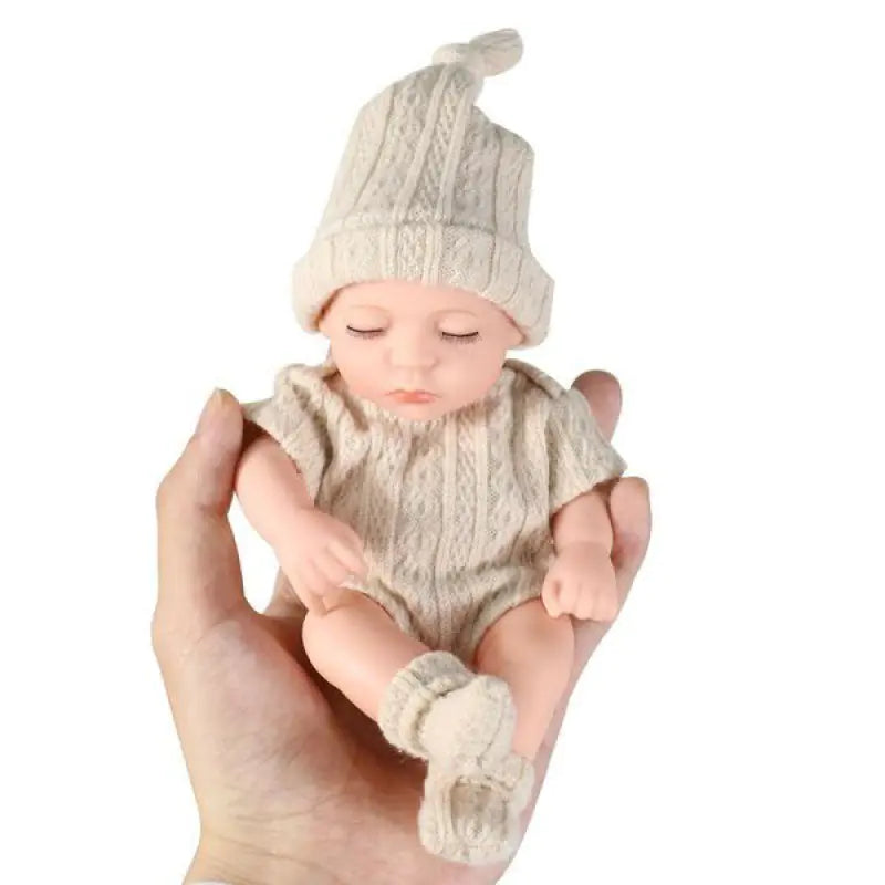 Mini Soft Silicone Baby Doll - Cute Gift for Girls Pi-Mart