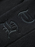 Parka Fleece Jacket Fashion Letter Embroidery Hooded