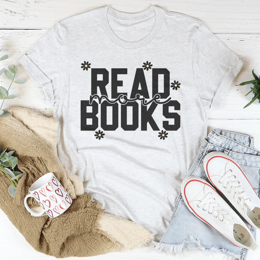 Read Books Tee Peachy Sunday