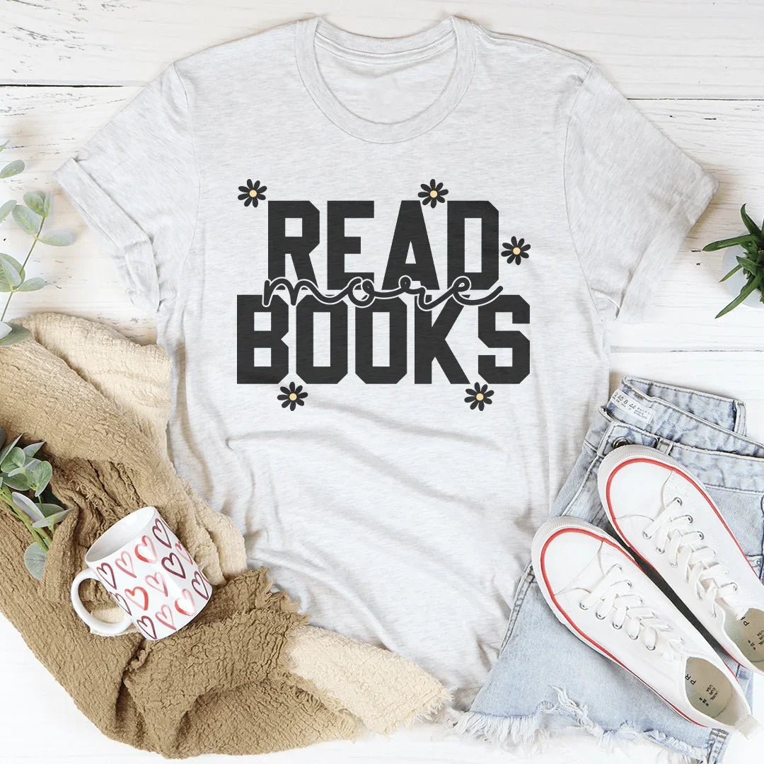 Read Books Tee Peachy Sunday