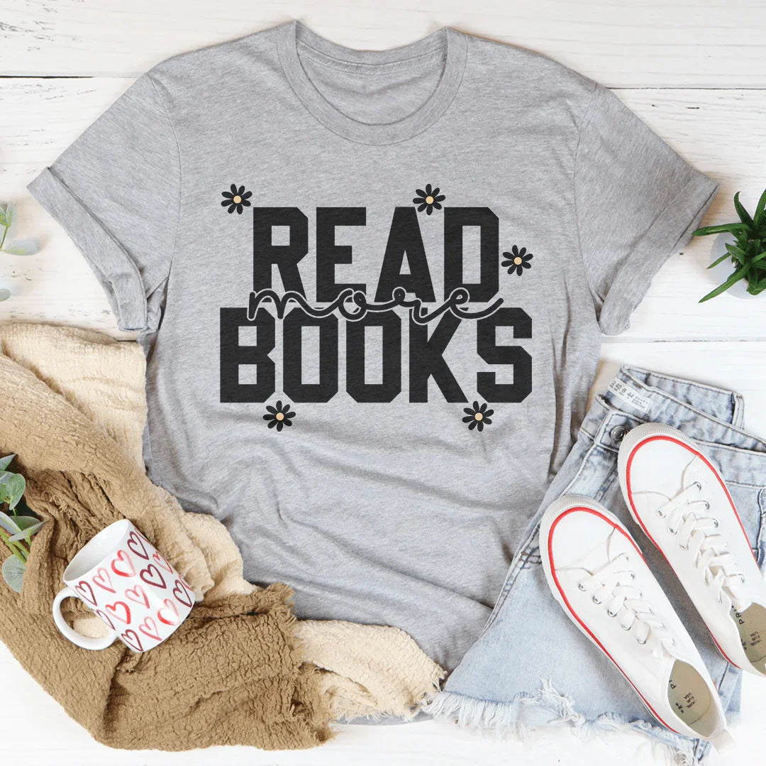 Read Books Tee Peachy Sunday