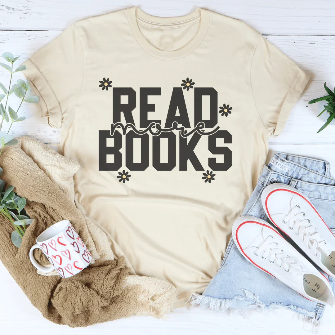 Read Books Tee Peachy Sunday