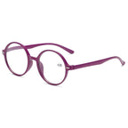 Read Eyeglass Men Women Round Vintage Reading Glasses Blue Light Blocking Glasses Men Women Retro Thick Round Rim Frame Eyeglasses Light Weight With Spring Hinge Easy To Carry +1 +1.5 +2 +2.5 +3 +3.5 Stevvex