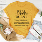 Real Estate Agent Tee Peachy Sunday