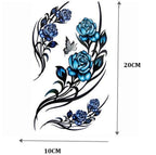 Realistic 3D Animals Tattoo Temporary Waterproof Sticker For Party Kids Men Women Stevvex