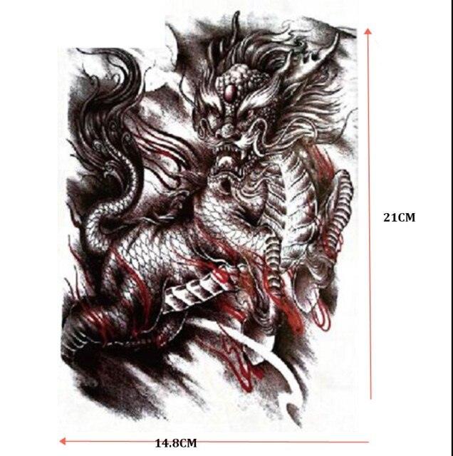 Realistic 3D Animals Tattoo Temporary Waterproof Sticker For Party Kids Men Women Stevvex