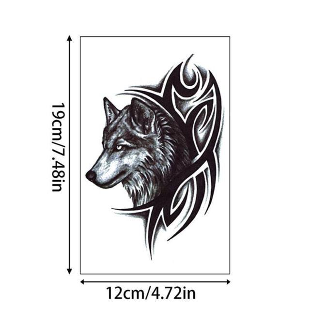 Realistic 3D Animals Tattoo Temporary Waterproof Sticker For Party Kids Men Women Stevvex