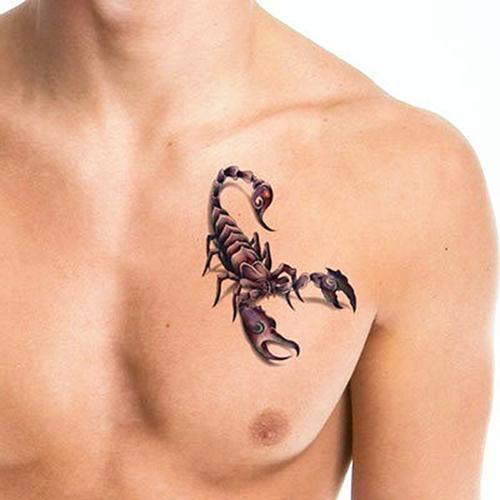 Realistic 3D Animals Tattoo Temporary Waterproof Sticker For Party Kids Men Women Stevvex