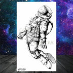 Realistic Small Planets Temporary Tattoos Arm Waterpoof Black Sticker Space Planets For Girls And Boys Stevvex