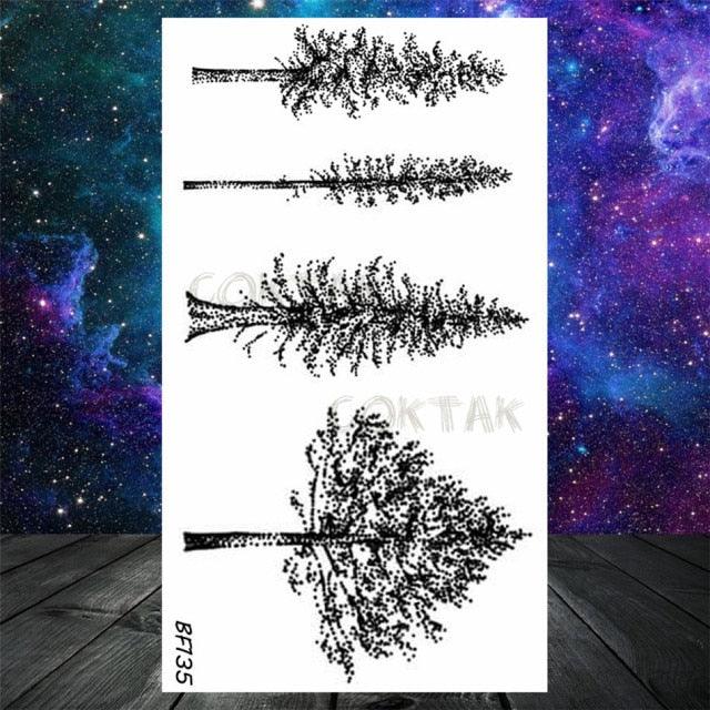 Realistic Small Planets Temporary Tattoos Arm Waterpoof Black Sticker Space Planets For Girls And Boys Stevvex