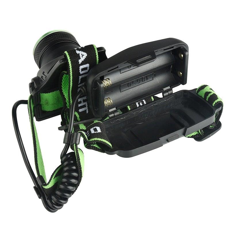 Rechargeable Adjustable 10000LM Led Headlamp Micro USB Charger Flashlight Head Lamp Portable Light Torch Flashlight For Night Work Camping Hiking  Walking Stevvex