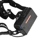 Rechargeable Adjustable Brightest Zoomable Powerful XHP160 LED Headlamp Waterproof Headlight  Power Bank 18650 Battery Headlamps For Hiking Camping Fishing Running Stevvex