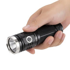 Rechargeable Adjustable  Flashlight High Lumen Powerful Waterproof Portable Cree USB LED Super Bright Flashlight Pocket Size Torch Light For Camping Hiking Riding Stevvex