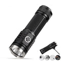 Rechargeable Adjustable  Flashlight High Lumen Powerful Waterproof Portable Cree USB LED Super Bright Flashlight Pocket Size Torch Light For Camping Hiking Riding Stevvex