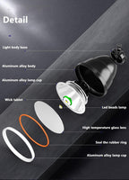 Rechargeable Adjustable Headlamp, Zoom/Waterproof LED White Yellow Color High Lumen Headlamp Flashlight Torch Power Bank For Adult Outdoor Camping Fishing Adventures Stevvex