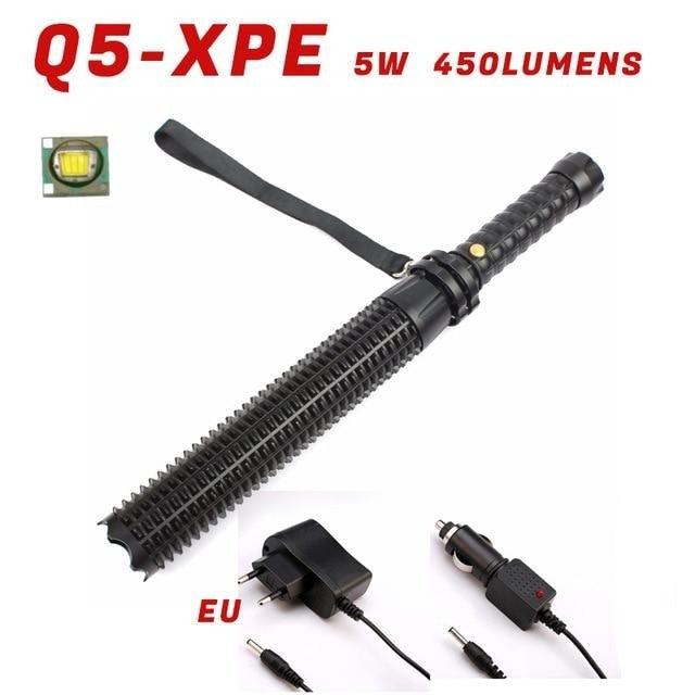 Rechargeable Adjustable LED Flashlights High Lumen Super Bright Handheld Waterproof Zoomable Portable Flashlight For Outdoor Baseball Bat Hiking CampingSelf Defense Stevvex