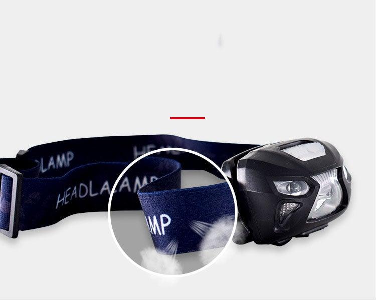 Rechargeable Adjustable LED USB Headlamp 10000Lm Powerfull Adjustable Waterproof Headlight Body Motion Sensor Head Flashlight For Outdoor Hiking Camping Torch Light Lamp Stevvex