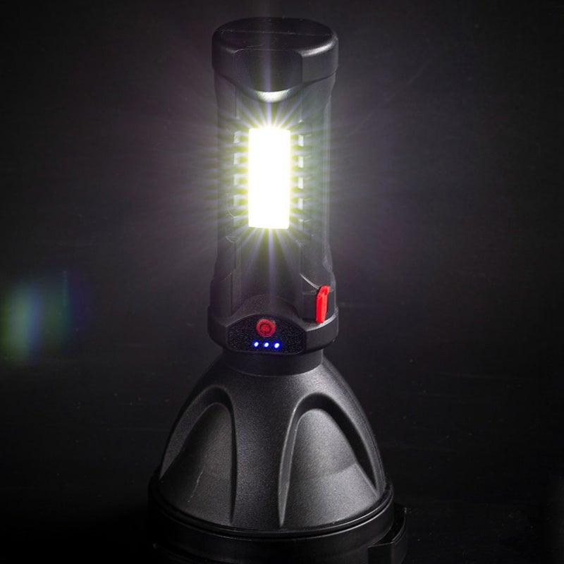 Rechargeable Adjustable USB LED Portable Rotary High Lumen Zoombale Super Strong Flashlight  Ultra-bright For Long-range  Outdoor  Camping Fishing Hiking Riding Walking Jogging Flashlight Stevvex