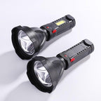 Rechargeable Adjustable USB LED Portable Rotary High Lumen Zoombale Super Strong Flashlight  Ultra-bright For Long-range  Outdoor  Camping Fishing Hiking Riding Walking Jogging Flashlight Stevvex