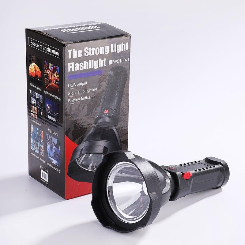 Rechargeable Adjustable USB LED Portable Rotary High Lumen Zoombale Super Strong Flashlight  Ultra-bright For Long-range  Outdoor  Camping Fishing Hiking Riding Walking Jogging Flashlight Stevvex