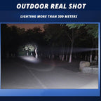 Rechargeable Adjustable Zoomable Waterproof LED Flashlight Super bright LED Tactical Torch Flashlight For Night Riding Camping Hiking Hunting & Indoor Activities Stevvex