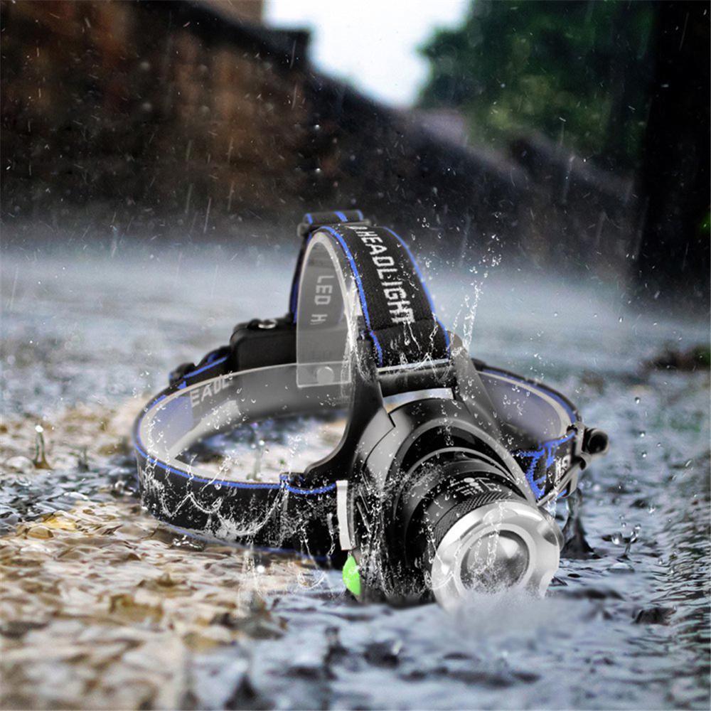 Rechargeable High Lumens Work Headlight Ultra Bright Headlamp LED Headlight Sensor Powerful  Head Lamp Waterproof Flashlight For Adults Running Hiking Camping Fishing Stevvex