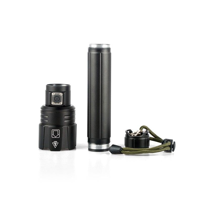 Rechargeable LED Flashlight High Lumen USB Ultra Bright Adjustable Powerful Zoomable Flashlight Water Resistant For  Daily Household and Outdoor Camping Hiking Riding Running Stevvex