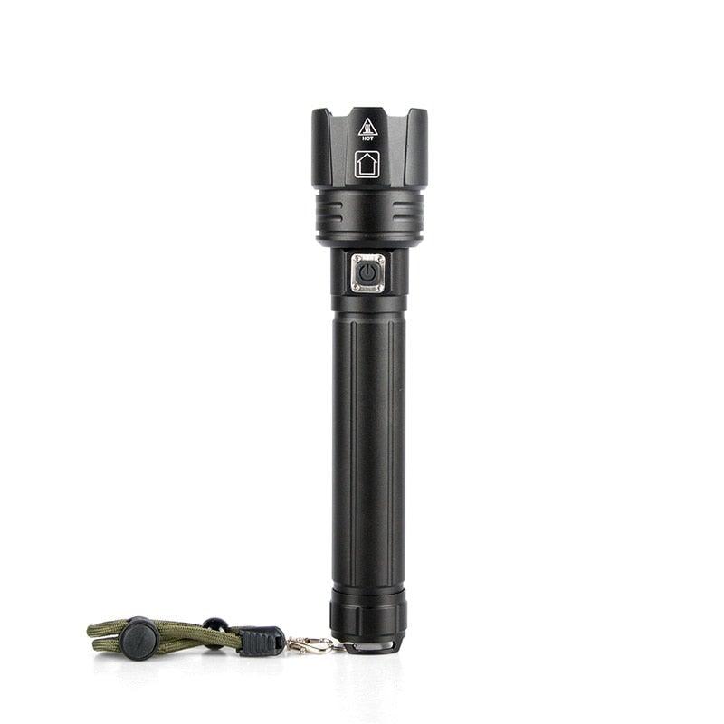 Rechargeable LED Flashlight High Lumen USB Ultra Bright Adjustable Powerful Zoomable Flashlight Water Resistant For  Daily Household and Outdoor Camping Hiking Riding Running Stevvex