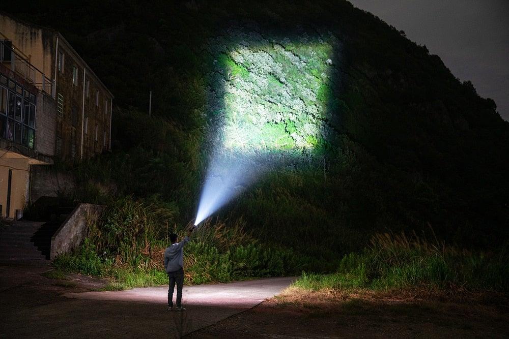 Rechargeable LED Flashlights Waterproof Hnadheld Super Bright High Lumens  Zoomable Powerful Lamp Bead Flashlight Torch For Outdoor & Indoor Camping Running Fishing Hiking Lamp Stevvex