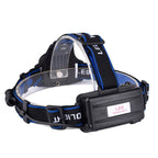 Rechargeable LED  Headlamps Ultra-bright High lumens Zoomable Waterproof LED Headlight Head Torch Flashlight Head Lamp For Fishing  Hands-Free Headlight Stevvex